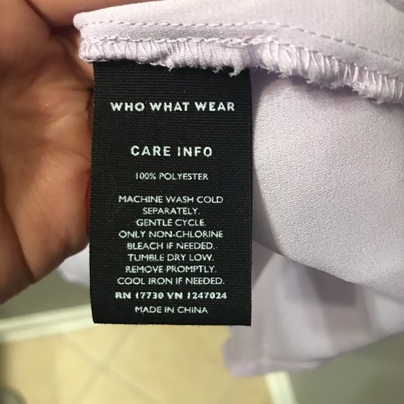 NWOT Lavender blouse size large 🦄 - Picture 5 of 6